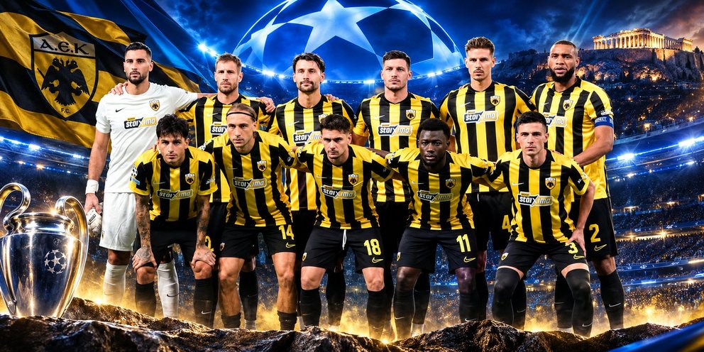 Η κλήρωση της ΑΕΚ στο Champions League