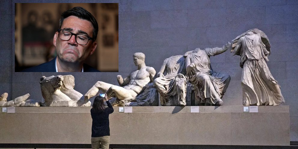 «Κωλοτούμπα» Μπέρναμ για τα Γλυπτά του Παρθενώνα: Από το «να τα επιστρέψουμε χωρίς όρους» στο «είναι θέμα του Βρετανικού Μουσείου»