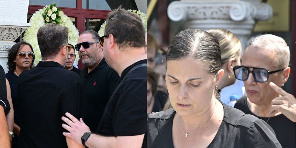 Βαθιά συγκίνηση στην κηδεία του Δημήτρη Κόκοτα: Συντετριμμένη η οικογένεια -Τον αποχαιρέτησαν φίλοι και συνάδελφοι τραγουδιστές - iefimerida.gr