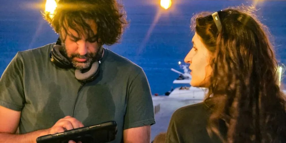 Η Όλγα Σκιαδαρέση με τον Κώστα Χαϊκάλη