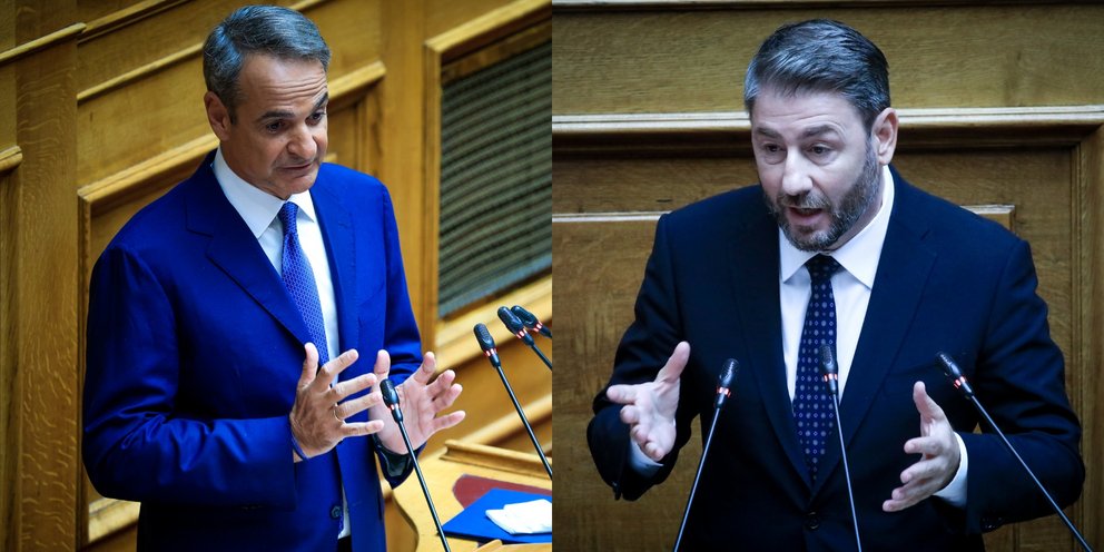 Κόντρα Μητσοτάκη-Ανδρουλάκη στη Βουλή