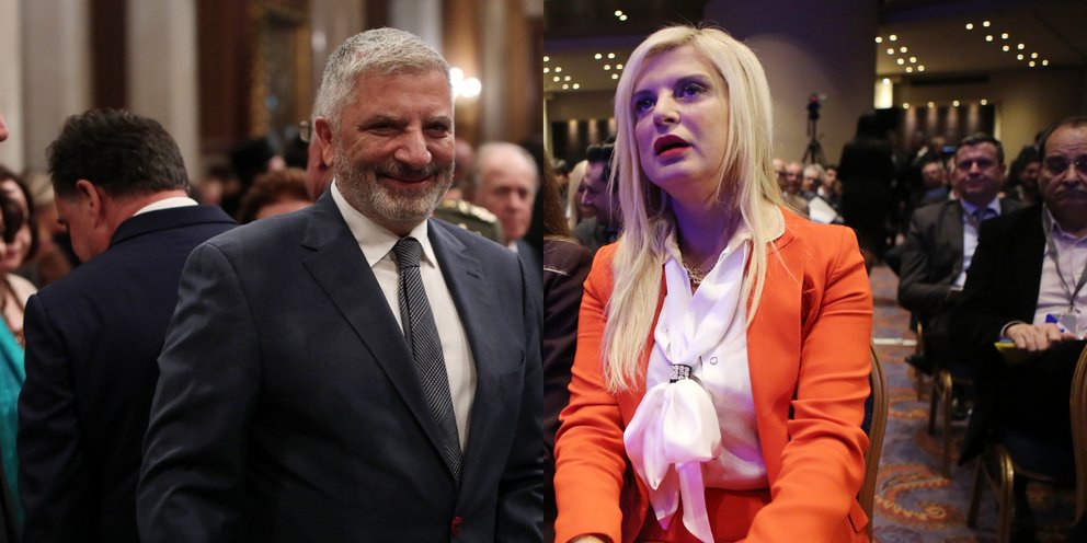 Ο Γιώργος Πατούλης και η Μαρίνα Σταυράκη