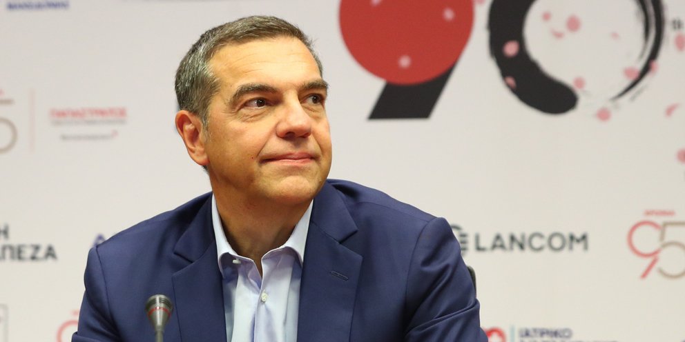 Συνάντηση του προέδρου της ΕΛ.Α.Σ., Αλέξη Τσίπρα, με τη διοίκηση της ΔΕΘ και στη συνέχεια επίσκεψη στα περίπτερα της έκθεσης