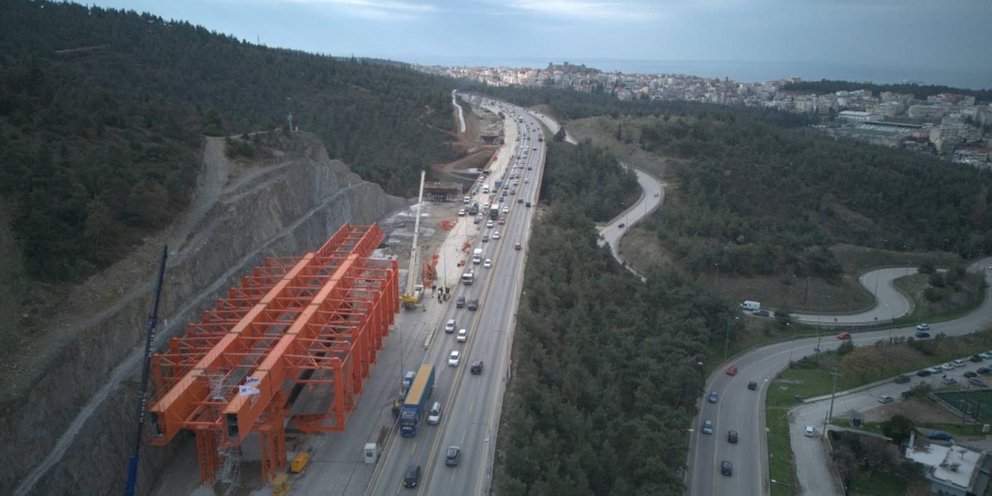 H μεγαλύτερη γέφυρα της Ελλάδας παίρνει μορφή -Ξεκινά η παράδοση τμημάτων στην περιφερειακή Θεσσαλονίκης