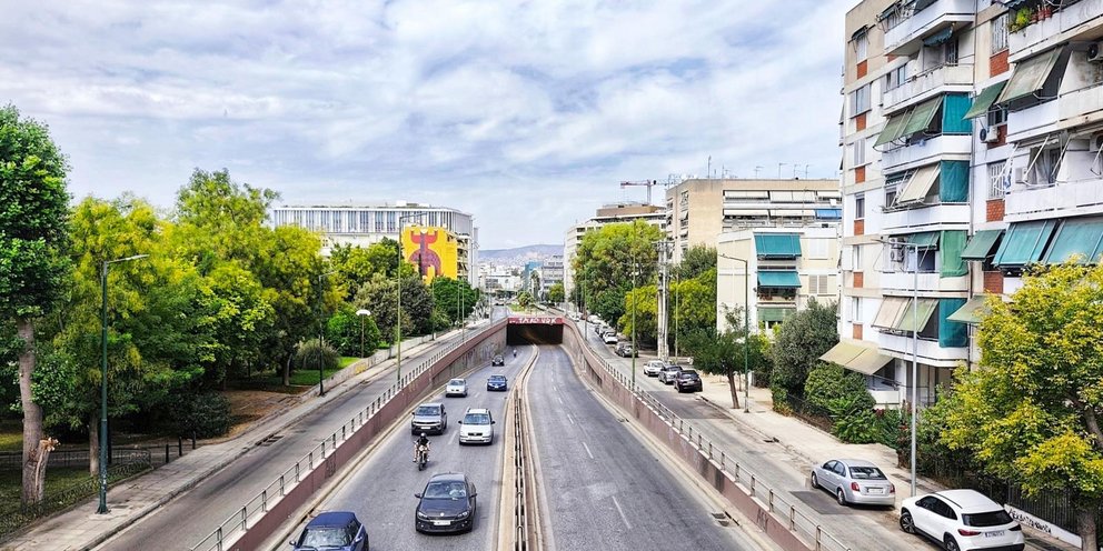 Δρόμος στην Αθήνα