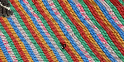 Πολύχρωμα φαναράκια στη Νότια Κορέα