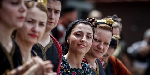 Ο Μεγάλος Χορός (Κορλου Μαρι) στην λήξη του 35ου ανταμώματος Βλάχων 