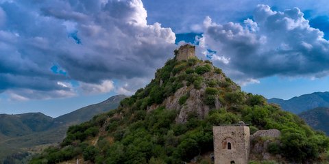 Επιβλητικό τοπίο στην Ορεινή Αρκαδία.