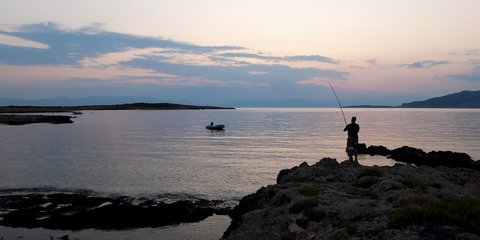 Ηλιοβασίλεμα στον Αρχάγγελο Λακωνίας