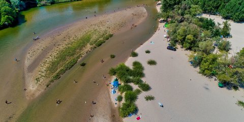 Κι όμως δεν είναι σε κάποιο εξωτικό νησί: Είναι στον ποταμό Νέστο, στην Ξάνθη 