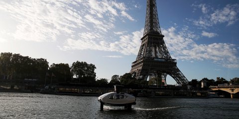  Ενα όχημα από το μέλλον: Στο Σηκουάνα δοκιμάζουν ένα «ποταμίσιο» ταξί που μοιάζει με φούσκα 