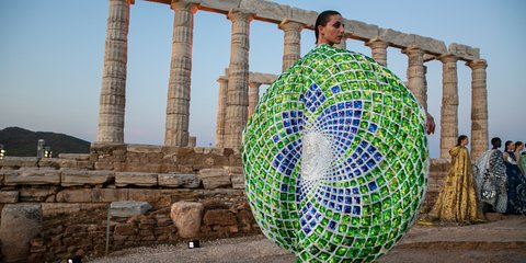 Μοντέλο της Κατράντζου στο Σούνιο