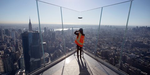 Κόβει την ανάσα η θέα της Νέας Υόρκης από ψηλά