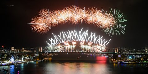 Η Αυστραλία υποδέχθηκε εντυπωσιακά το 2020 