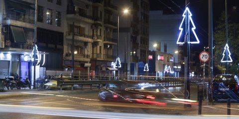  Αρωμα Χριστουγέννων στη λεωφόρο Συγγρού