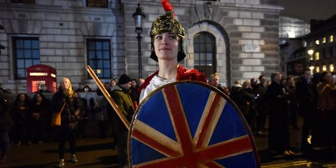 H Bρετανία έφυγε από την ΕΕ και οι Βρετανοί το γιόρτασαν με το δικό τους τρόπο... 