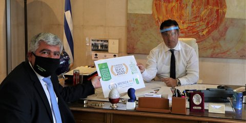 Αυτή θα είναι η νέα κανονικότητα; Συνάντηση του υπουργού Ανάπτυξης και Επενδύσεων, Άδωνι Γεωργιάδη με τον Δήμαρχο Πρέβεζας, Νίκο Γεωργάκο