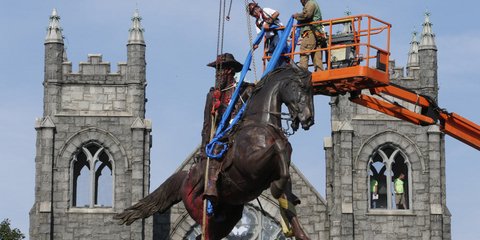 «Ξηλώνεται» το άγαλμα του Στρατηγού Τζ. Ε. Μπ. Στιούαρτ στις ΗΠΑ μετά από αντιδράσεις του κινήματος Black Live Matter