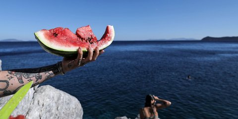 Ελληνικό καλοκαίρι καρπούζι