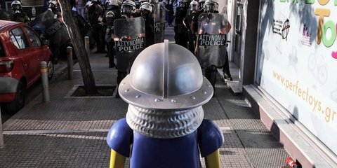 Στιγμιότυπο από την πλατεία Βικτωρίας!