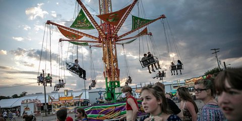 Λούνα παρκ στο Νιού Λέξινγκτον του Οχάιο των ΗΠΑ: Ο κορωνοϊός δεν έχει αγγίξει την περιοχή