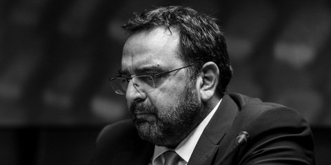 Ο Ευτύχης Βαρδουλάκης σε παρουσίαση βιβλίου