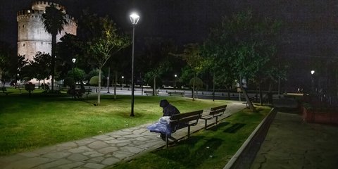 Το πρώτο βράδυ του σκληρού lockdown στη Θεσσαλονίκη