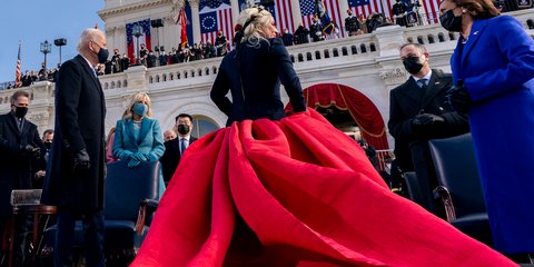 Ναι, η Lady Gaga έκλεψε χθες την παράσταση /ΑΡ