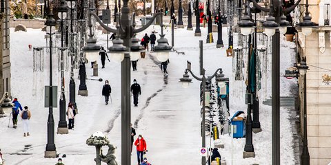 Μαδρίτη αλά σκανδιναβική πρωτεύουσα -Σφοδρό κύμα χιονιά πλήττει την Ισπανία