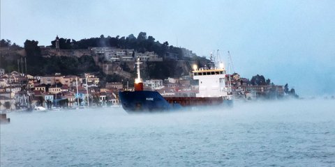 Το φαινόμενο του θαλάσσιου καπνού στο Ναύπλιο! 