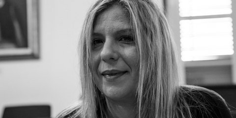 Η υφυπουργός Εργασίας Μαρία Συρεγγέλα