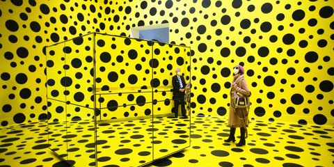 Εκθεση ρετροσπεκτίβας της Yayoi Kusama στο Βερολίνο