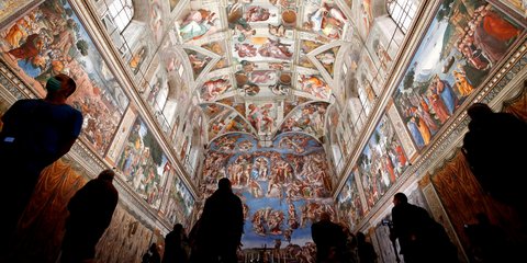 Ανοιξε ξανά για το κοινό η Καπέλα Σιστίνα με τις θαυμάσιες τοιχογραφίες του Μιχαήλ Αγγελου στο Βατικανό 