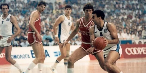 Μαρτσουλιόνις εναντίον Γκάλη στον τελικό του Ευρωμπάσκετ 1987