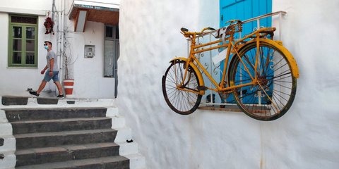 Παγκόσμια Ημέρα Ποδηλάτου σήμερα με αναμνήσεις από νησιώτικα σοκάκια