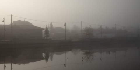 Κλασικό σκηνικό Νοεμβρίου στο Αμύνταιο Φλώρινας