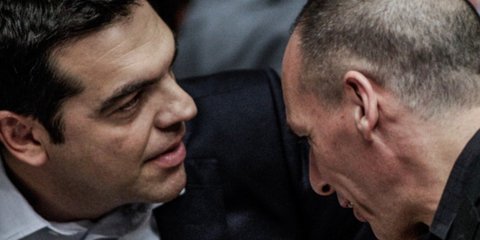 Αλέξης Τσίπρας, Γιάνης Βαρουφάκης