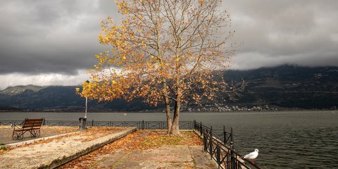 Χειμωνιάτικο σκηνικό στα Ιωάννινα 