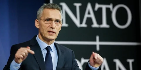 Ο γενικός γραμματέας του ΝΑΤΟ, Γενς Στόλτενμπεργκ