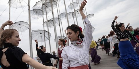 Παγκόσμια Ημέρα Χορού: Φλαμένκο στην παραλία Θεσσαλονίκης