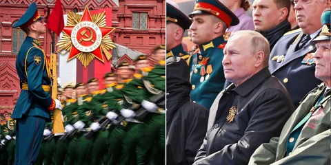 Ο Πούτιν στην παρέλαση στη Μόσχα για την «Ημέρα της Νίκης»