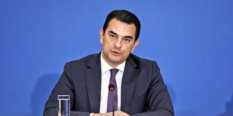 Ο υπουργός Περιβάλλοντος και Ενέργειας, Κώστας Σκρέκας