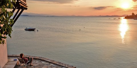 Ηλιοβασίλεμα στο Πήλιο