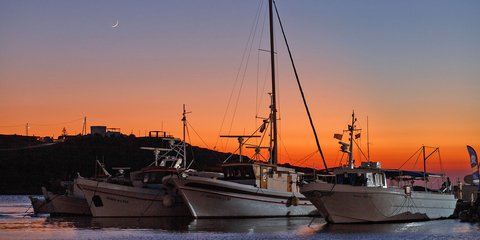 Σούρουπο στην μαγευτική Κύθνο, καλοκαίρι 2022