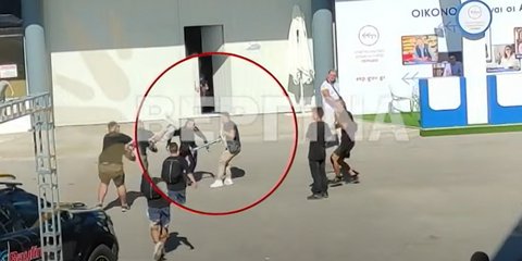 Η συμπλοκή μεταξύ νεαρών ατόμων εντός του εκθεσιακού χώρου της ΔΕΘ