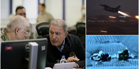 Το υπουργείο Άμυνας της Τουρκίας ανακοίνωσε την έναρξη της αεροπορικής επιχείρησης «Γαμψό ξίφος»