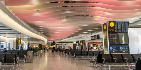 Το αεροδρόμιο Χίθροου της Βρετανίας