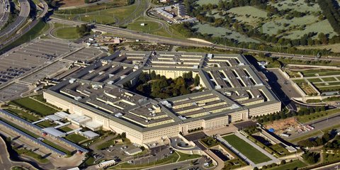 Πανοραμική άποψη του Πενταγώνου στις ΗΠΑ 