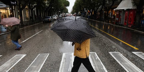 Βροχή στην Αθήνα
