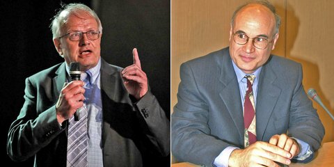 σεισμολόγοι Άκης Τσελέντης και Γεράσιμος Παπαδόπουλος